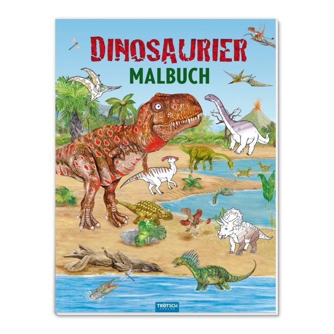Malbuch DINO mit Figuren S1