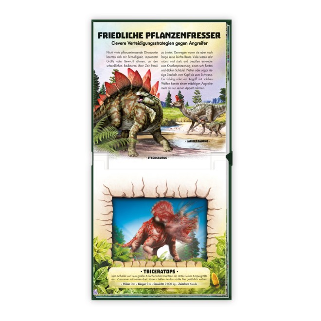Kinderbuch Dinosaurier in unglaublichen beweglichen Bildern