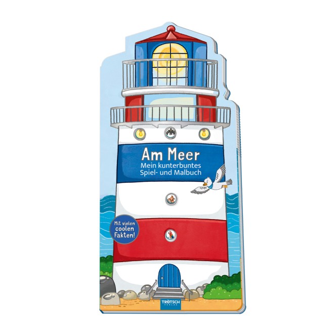 Spiel- und Malbuch - Am Meer