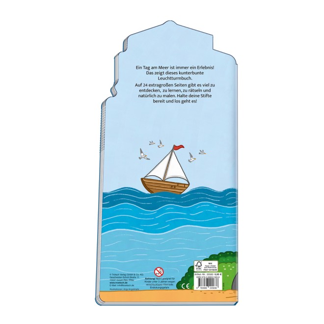 Spiel- und Malbuch - Am Meer