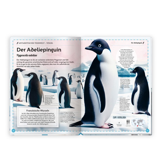 Kinderbuch Das großartige Buch der Polartiere
