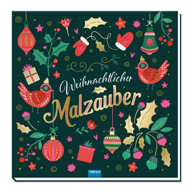 Malbuch Weihnachtlicher Malzauber