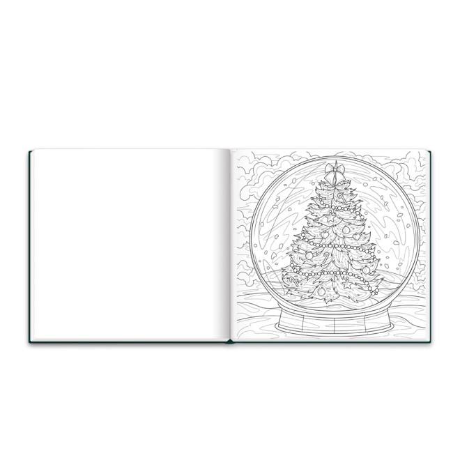Malbuch Weihnachtlicher Malzauber