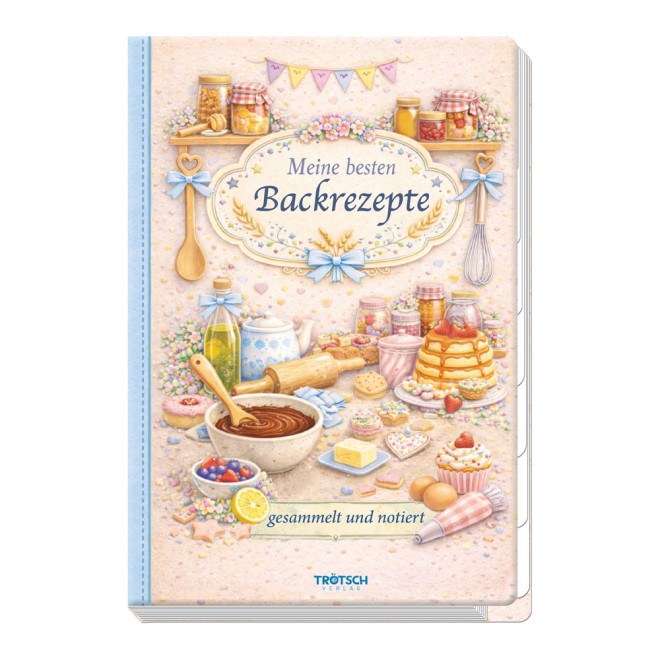 Rezeptbuch zum Selbsteintragen Meine besten Backrezepte