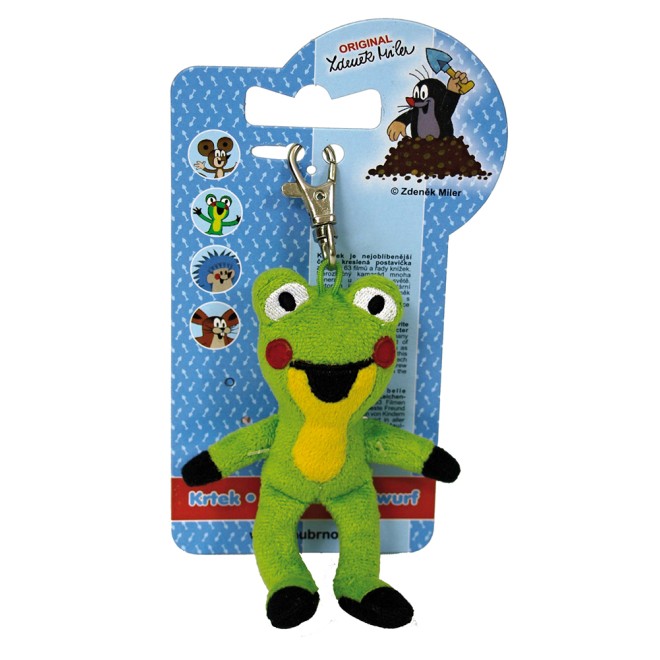 DER KLEINE MAULWURF Schlüsselanhänger "Frosch"