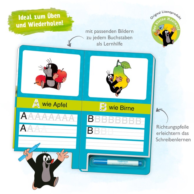 DER KLEINE MAULWURF SWW "Buchstaben"
