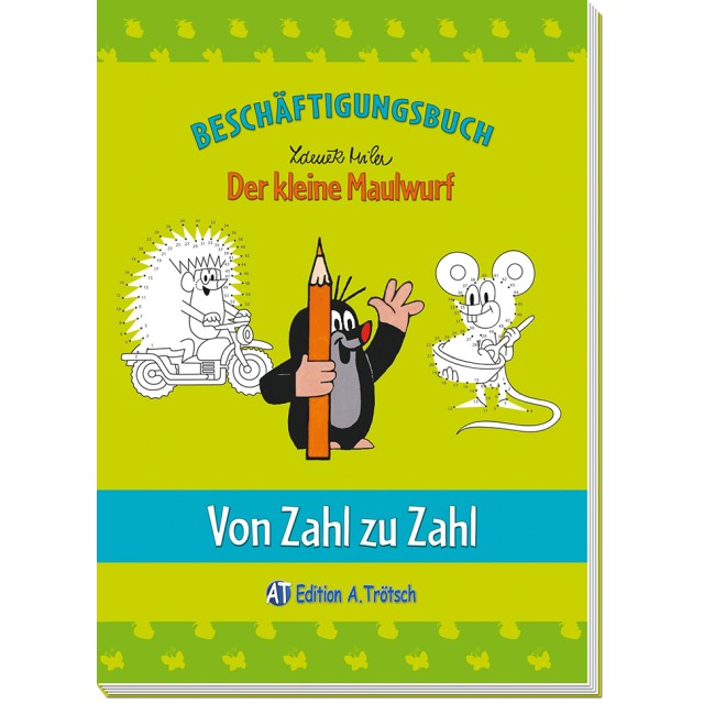 Maulwurf-Beschäftigung von Zahl zu Zahl