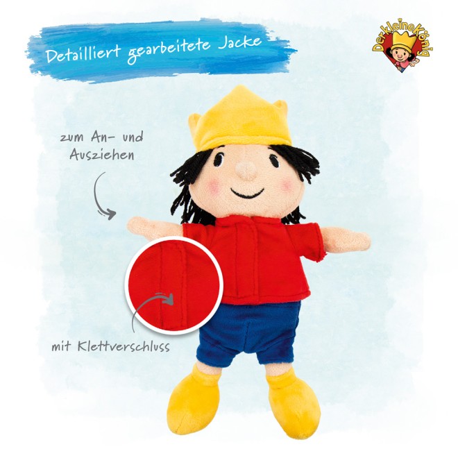 Plüschpuppe "Der kleine König"