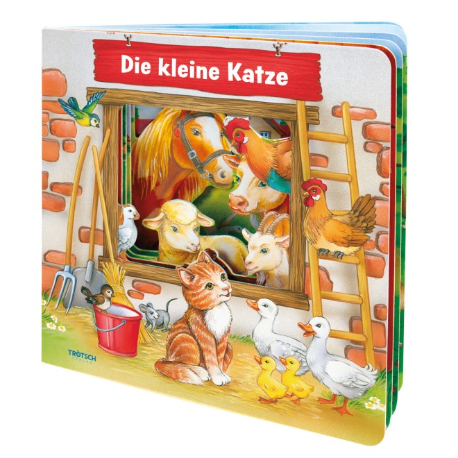 Fensterbuch "Die kleine Katze"