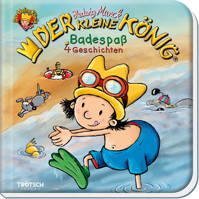 DER KLEINE KÖNIG Geschenkbuch Badespaß
