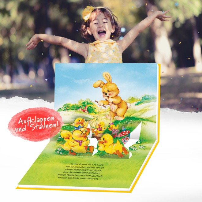 Pop-Up-Buch Ostern