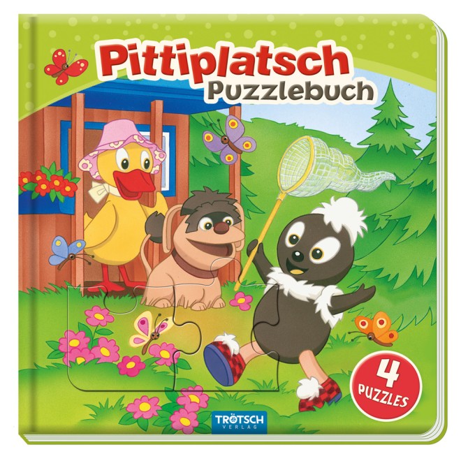 UNSER SANDMÄNNCHEN Puzzlebuch "Pittiplatsch"