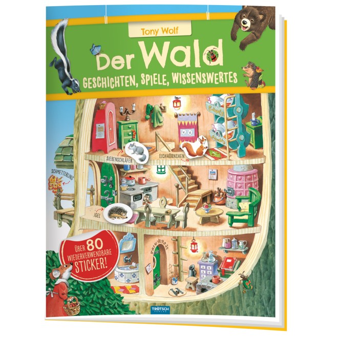 Stickerbuch "Der Wald"
