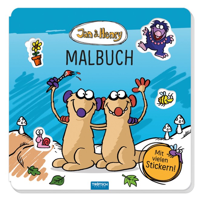 JAN & HENRY Malbuch