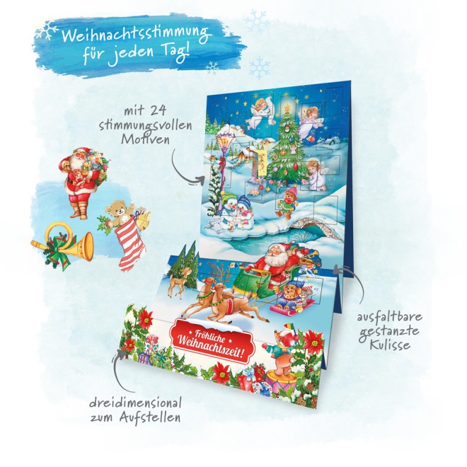 Aufstell-Adventskalender