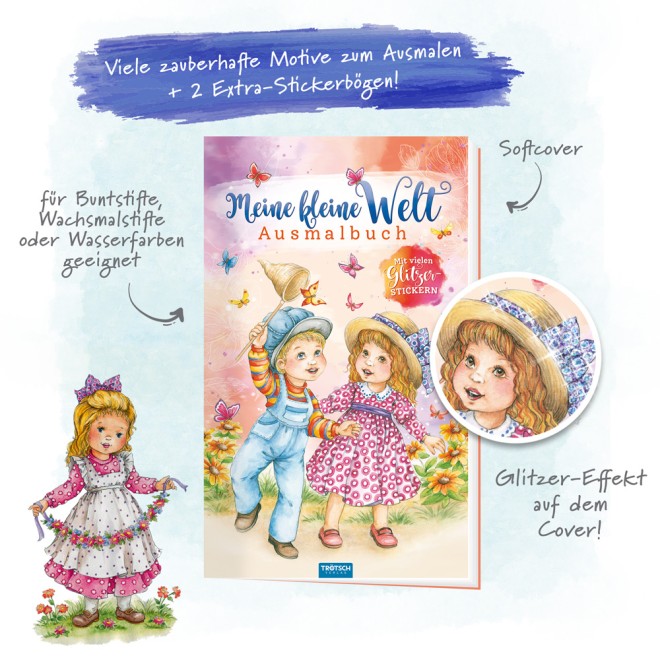 Ausmalbuch "Meine kleine Welt"