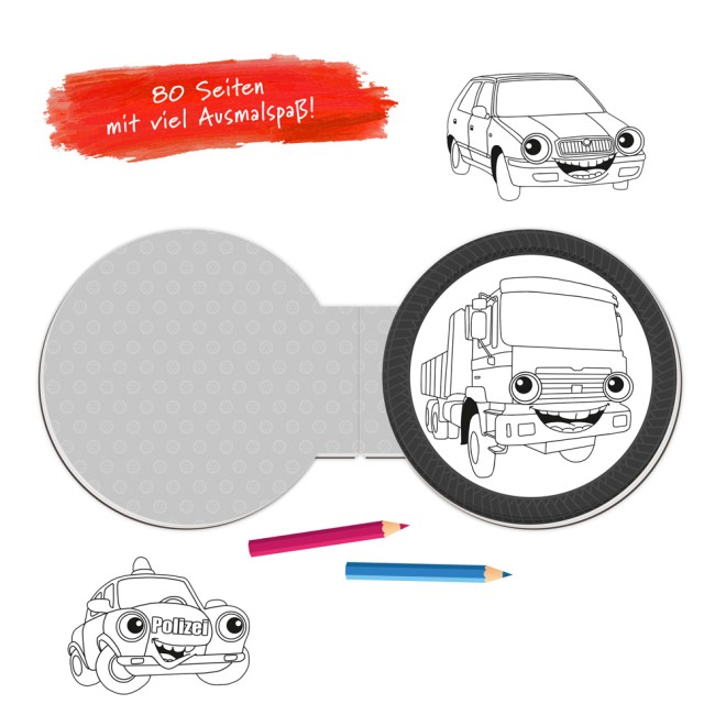 Malbuch "Fahrzeuge"