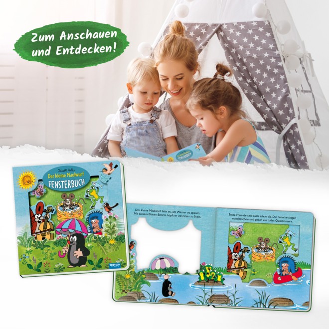 DER KLEINE MAULWURF Fensterbuch