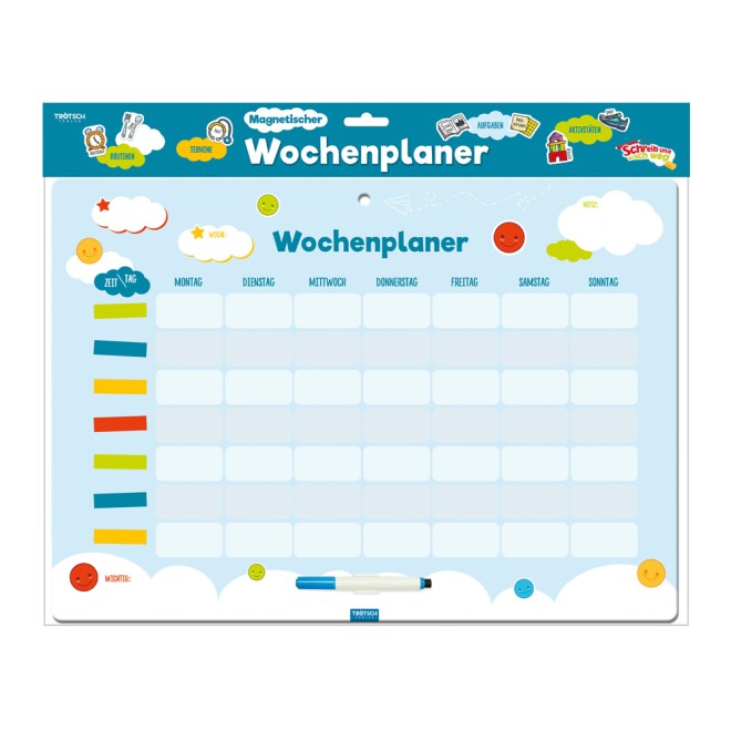 Wochenplanertafel A3