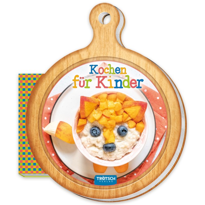 Rezeptbuch Brettchen "Kochen für Kinder"