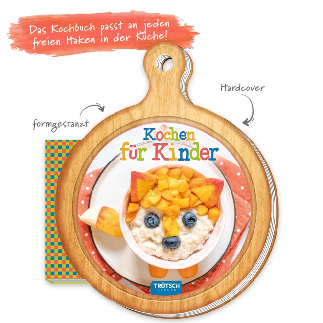 Rezeptbuch Brettchen "Kochen für Kinder"