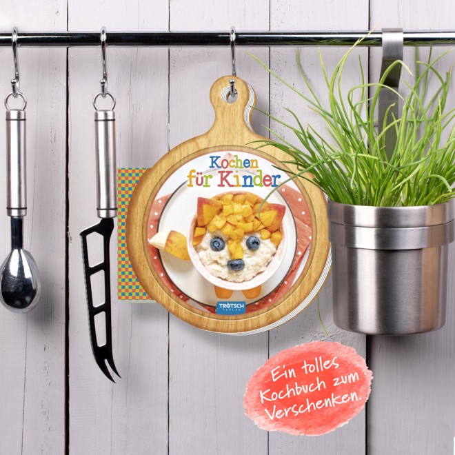 Rezeptbuch Brettchen "Kochen für Kinder"
