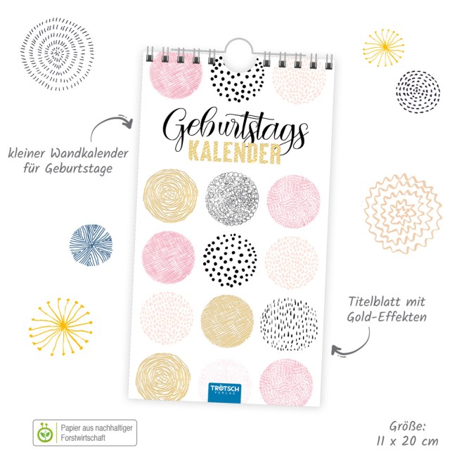 Geburtstagskalender "Punkte"