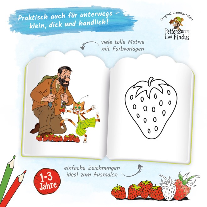PETTERSSON & FINDUS Mein erstes Malbuch