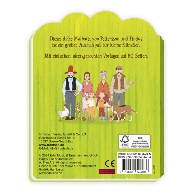 PETTERSSON & FINDUS Mein erstes Malbuch