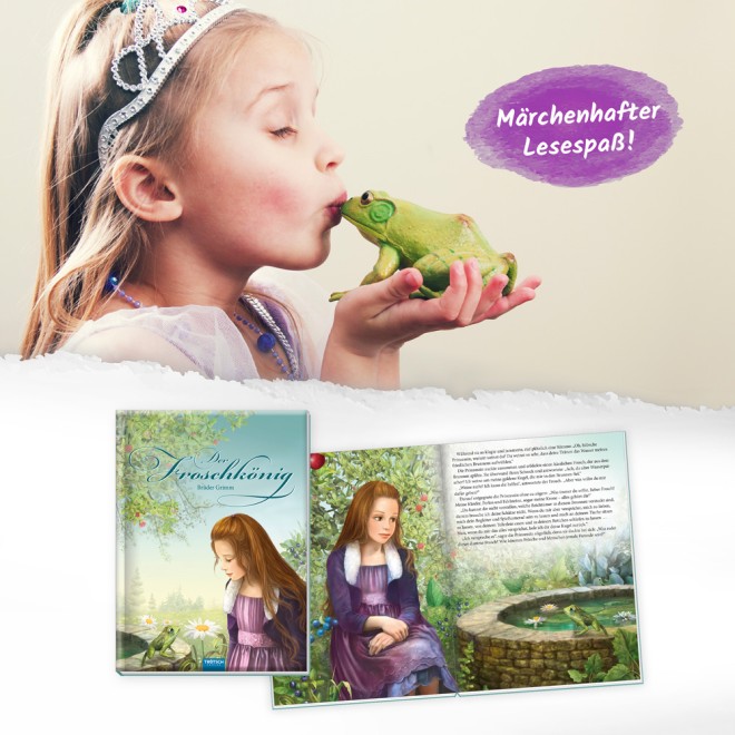 Märchenbuch "Der Froschkönig"
