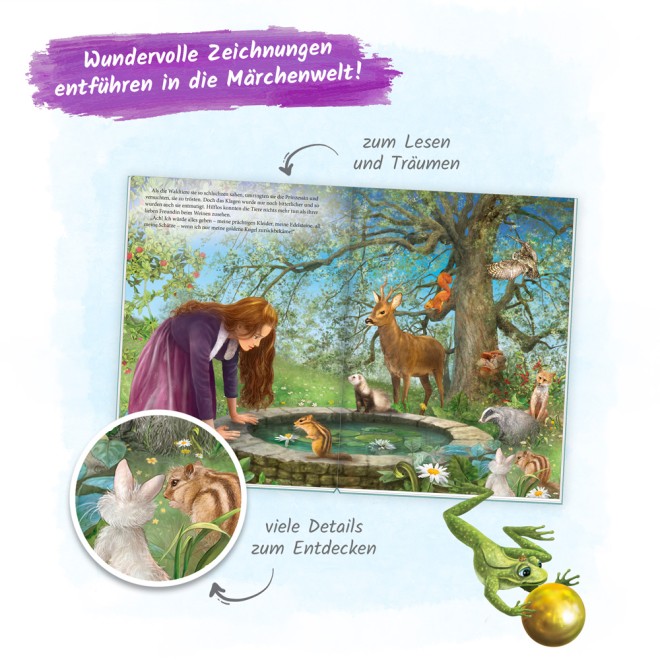 Märchenbuch "Der Froschkönig"