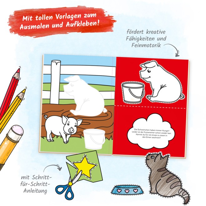 Kinderbastelei "Bauernhof"
