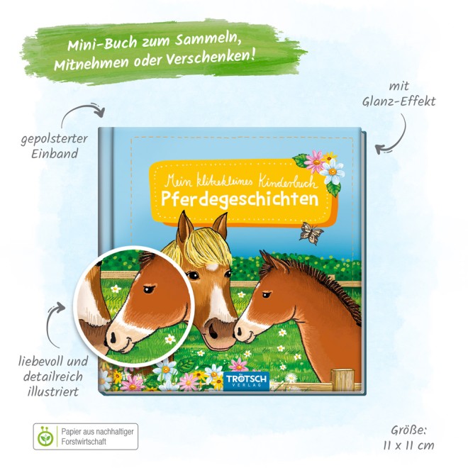 Mein klitzekleines Kinderbuch "Pferdegeschichte"