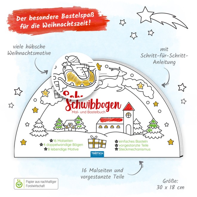 Mal- u. Bastelbuch Schwibbogen