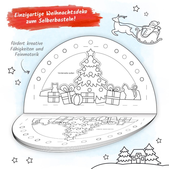 Mal- u. Bastelbuch Schwibbogen