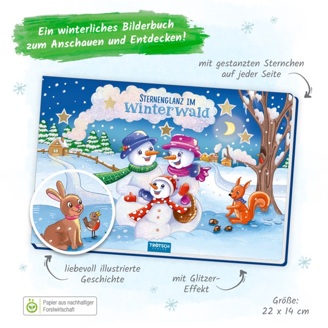 Sternenglanz im Winterwald