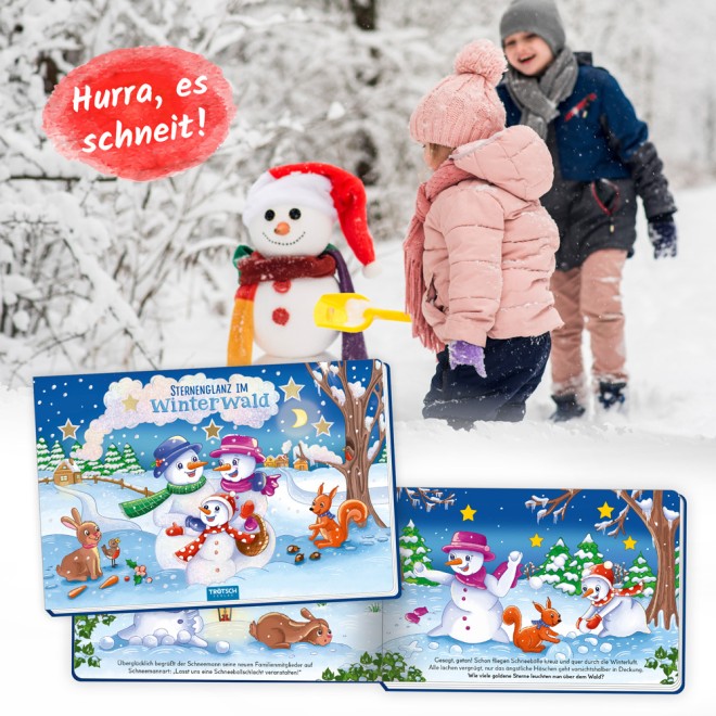 Sternenglanz im Winterwald