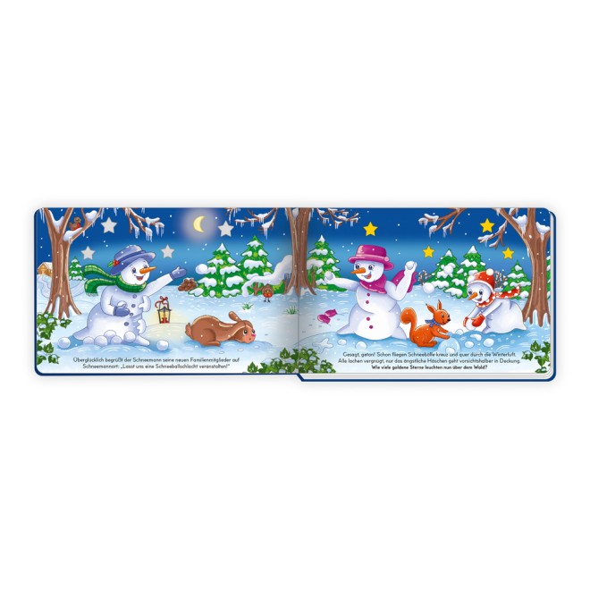 Sternenglanz im Winterwald