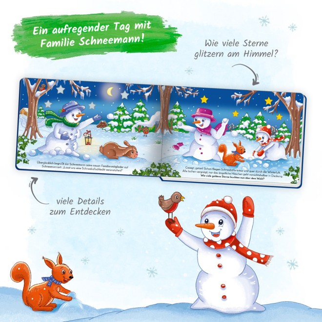 Sternenglanz im Winterwald
