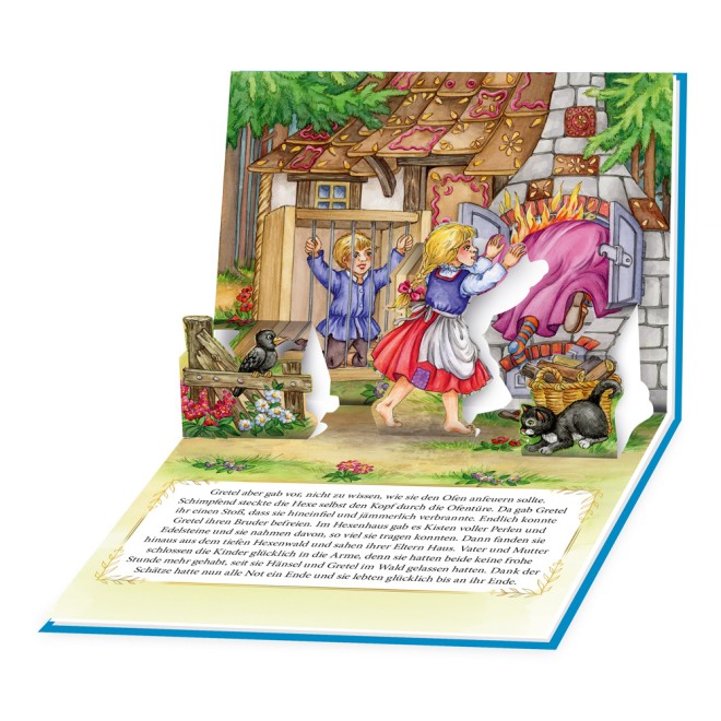 Mini-Pop-up-Buch "Hänsel & Gretel"