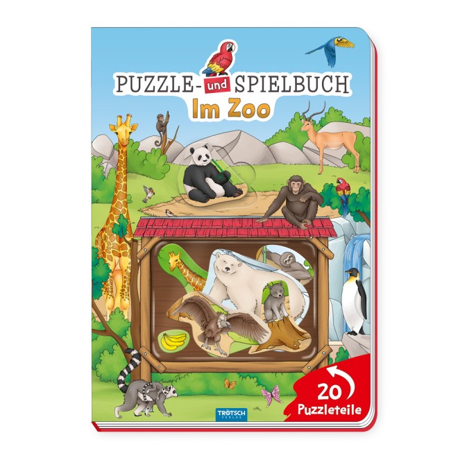Puzzle- und Spielbuch "Im Zoo"