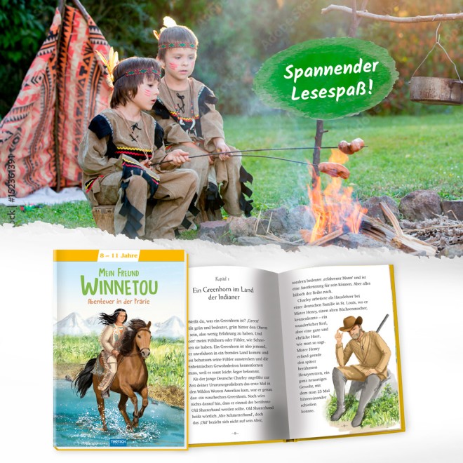 Leseklassiker "Mein Freund Winnetou"