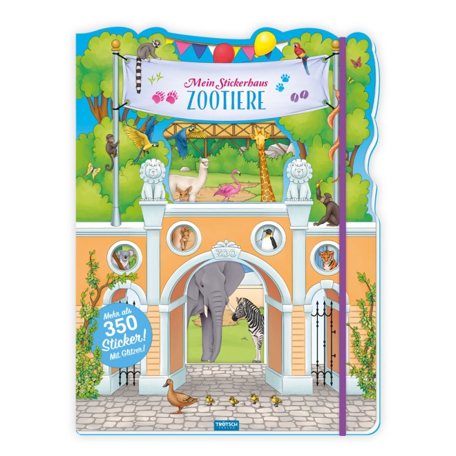 Stickerhaus "Zootiere"