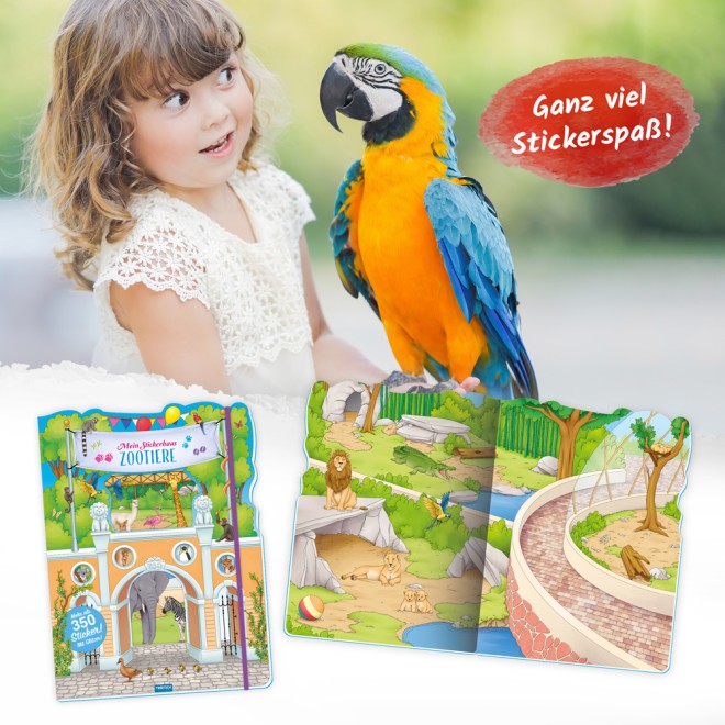 Stickerhaus "Zootiere"