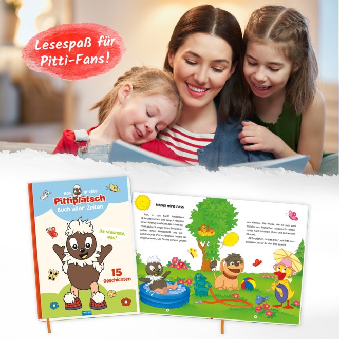 UNSER SANDMÄNNCHEN Das größte Pittiplatsch-Buch
