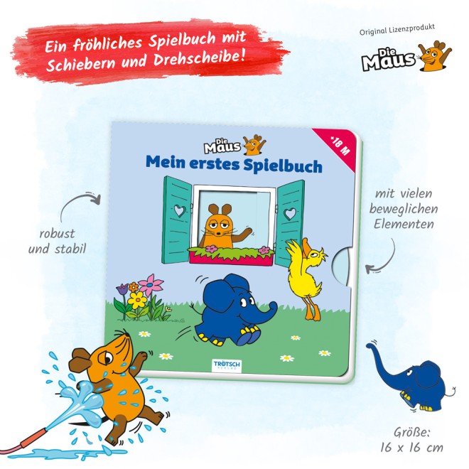 DIE MAUS Mein erstes Spielbuch