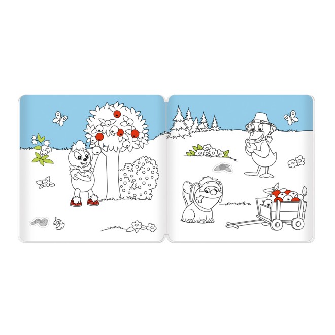 UNSER SANDMÄNNCHEN Stickermalbuch "Pittiplatsch"