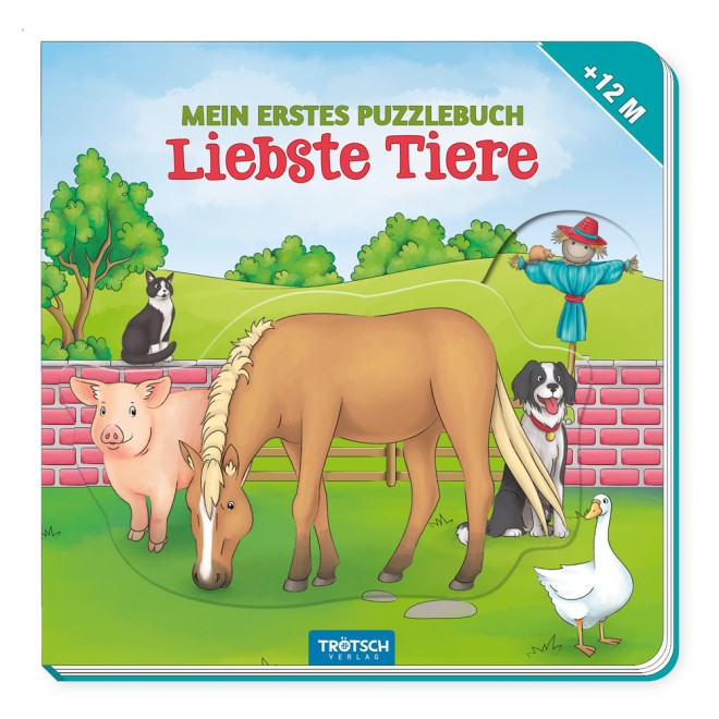 Mein erstes Puzzlebuch "Liebste Tiere"