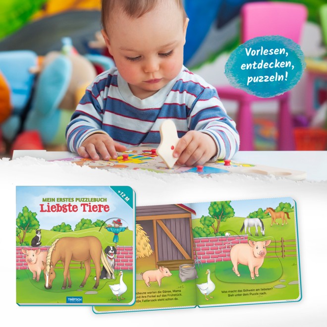 Mein erstes Puzzlebuch "Liebste Tiere"