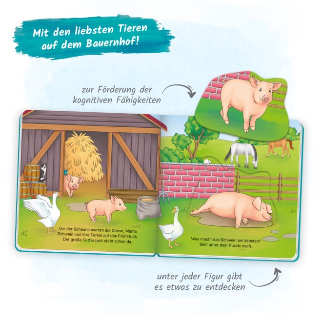 Mein erstes Puzzlebuch "Liebste Tiere"